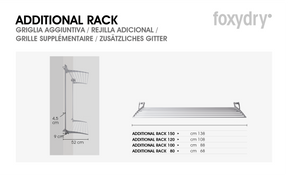 Additional Rack for Foxydry Wall